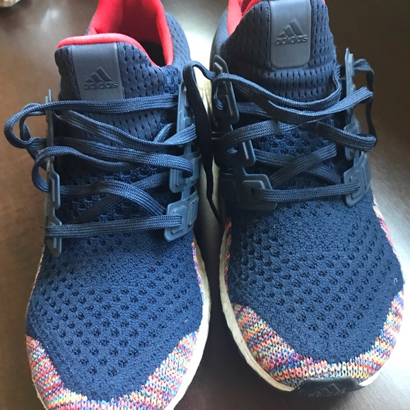 UltraBoost retro multi color (navy) - Picture 3 of 5